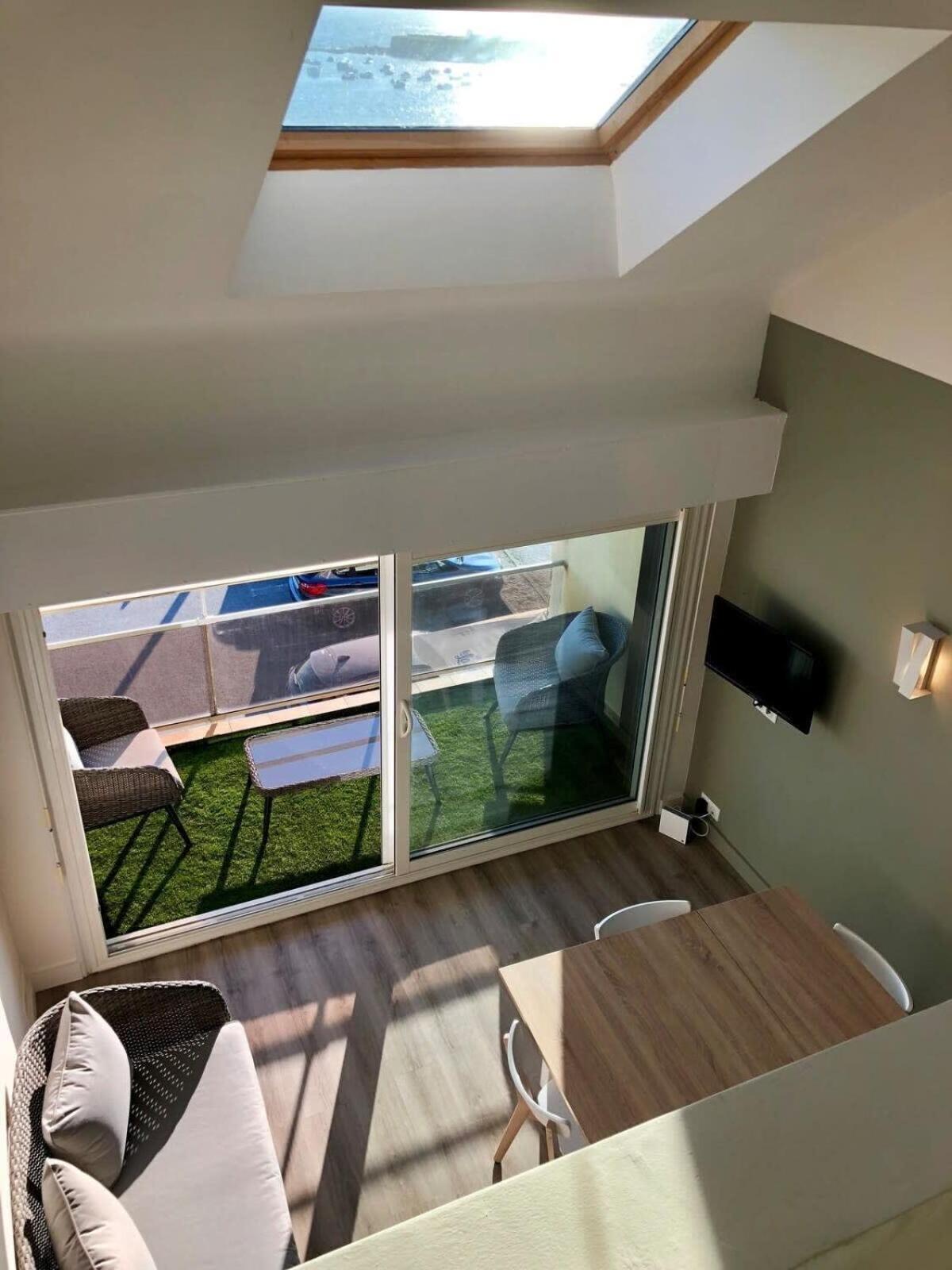 Magnifique Duplex Super Cosy Vue Mer 180 Ploemeur Kültér fotó