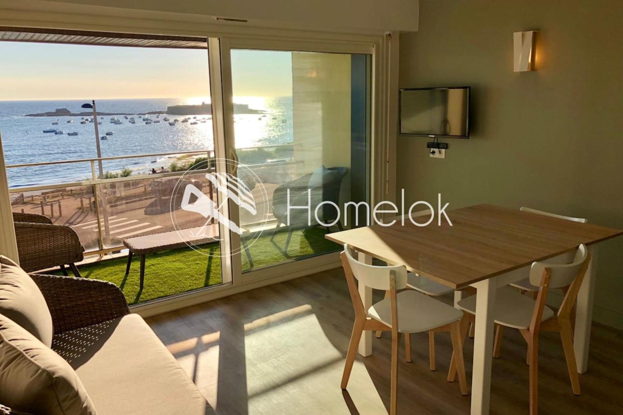 Magnifique Duplex Super Cosy Vue Mer 180 Ploemeur Kültér fotó