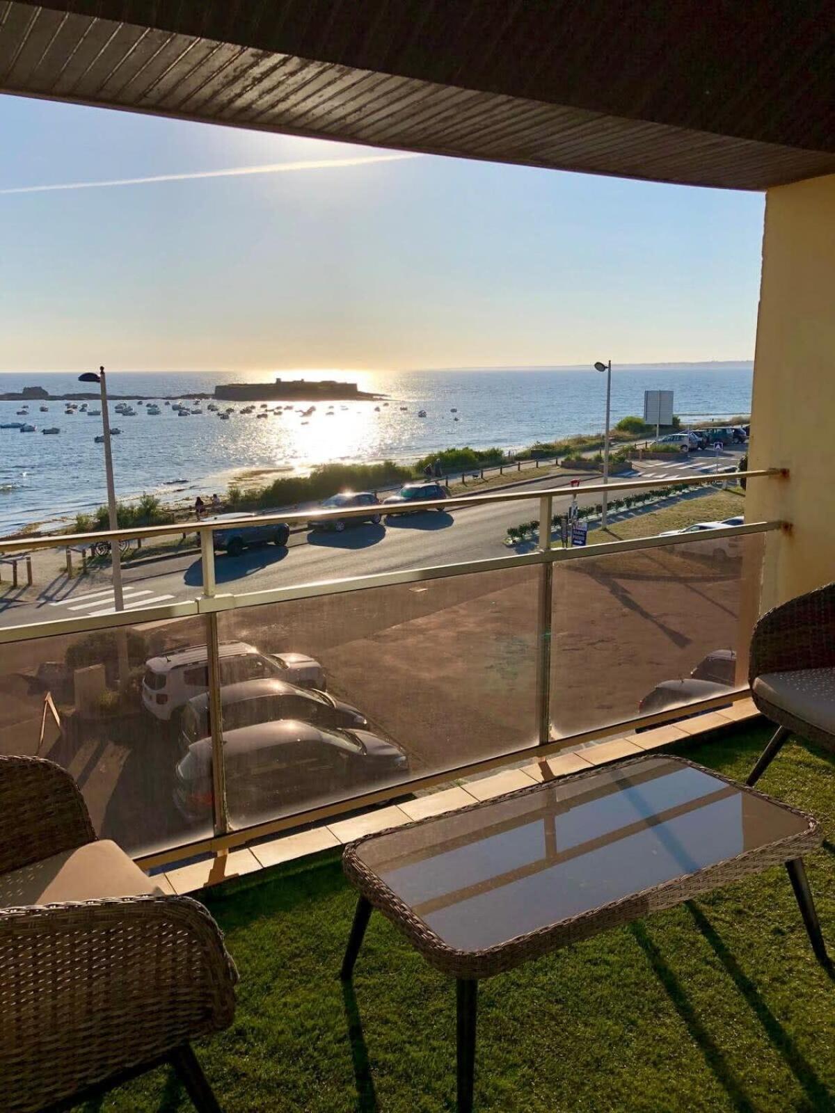 Magnifique Duplex Super Cosy Vue Mer 180 Ploemeur Kültér fotó