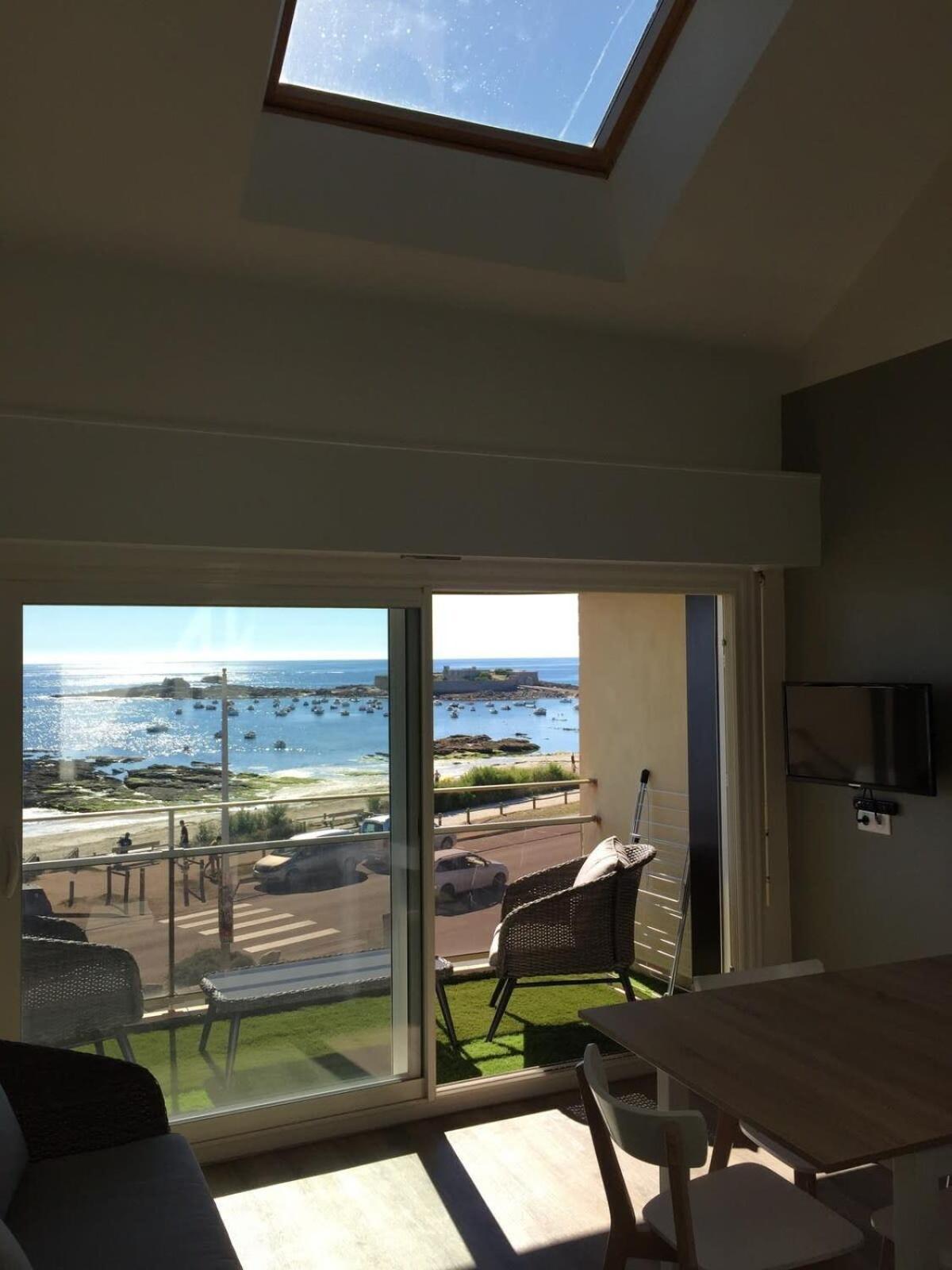 Magnifique Duplex Super Cosy Vue Mer 180 Ploemeur Kültér fotó